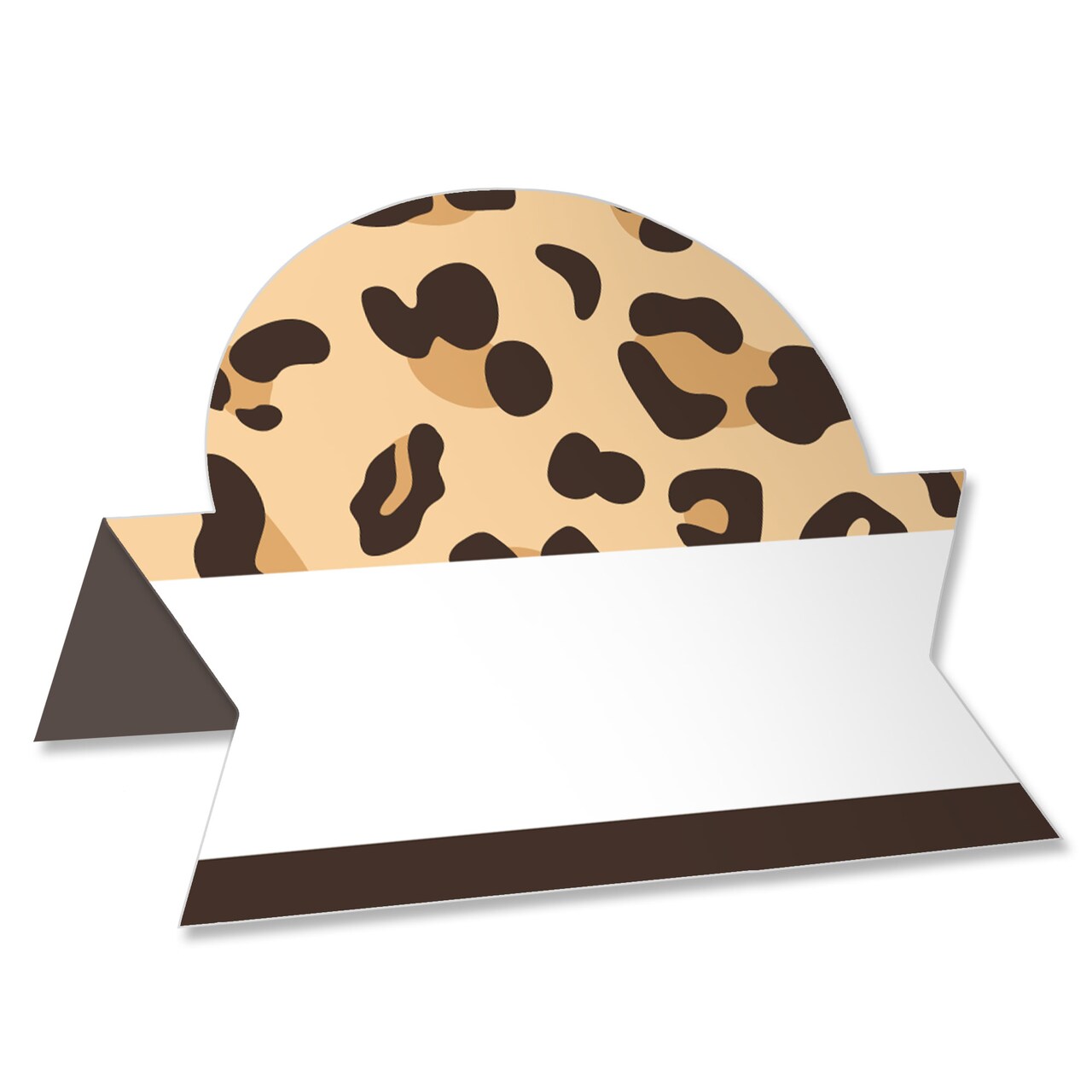 Big Dot of Happiness Leopard Print Cheetah Party Tent Buffet